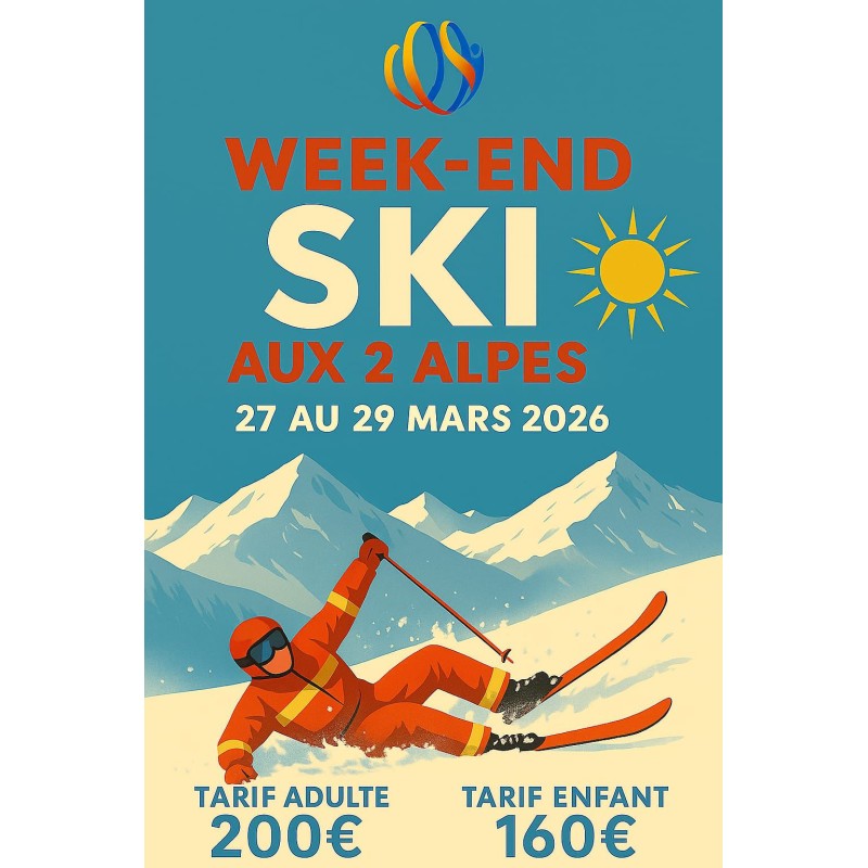 Pré-Réservation sortie ski Les 2 Alpes 2026
